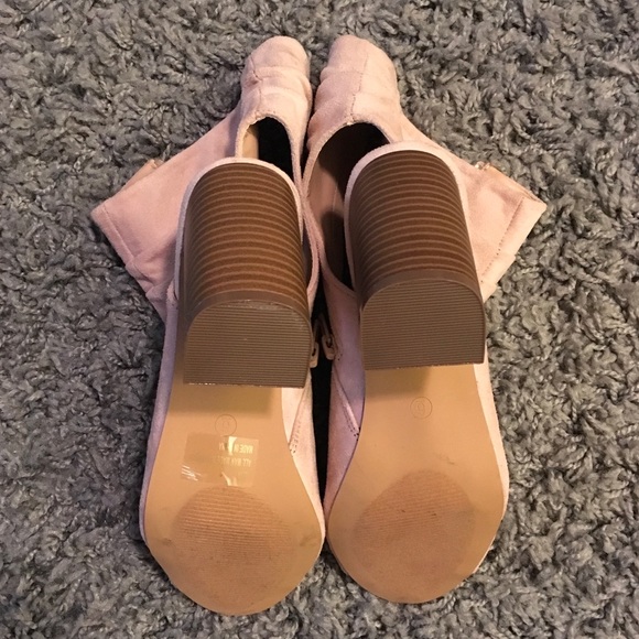 Peep toe booties - Picture 7 of 8